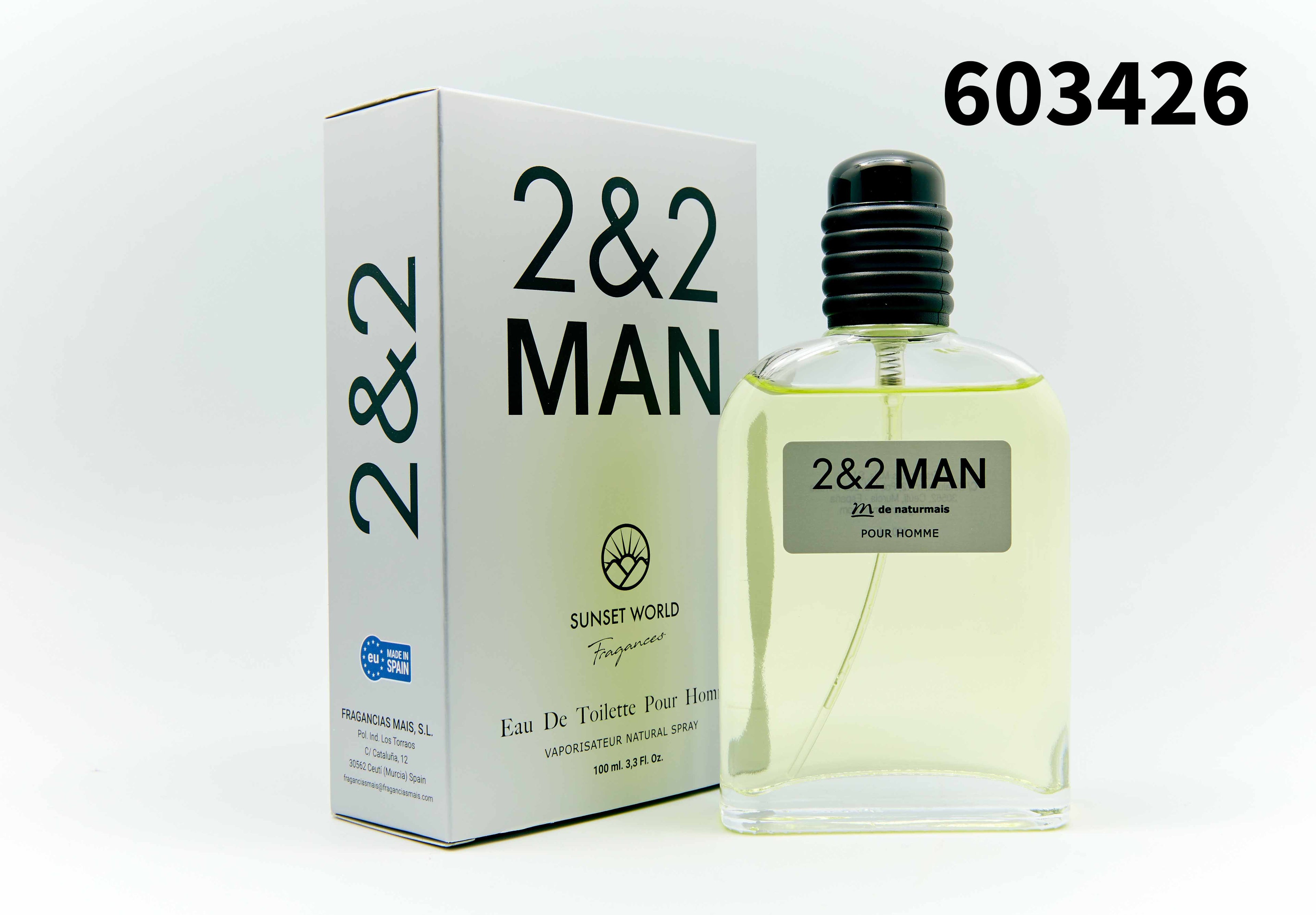 Perfume Sunset World 2&2 de 100ml