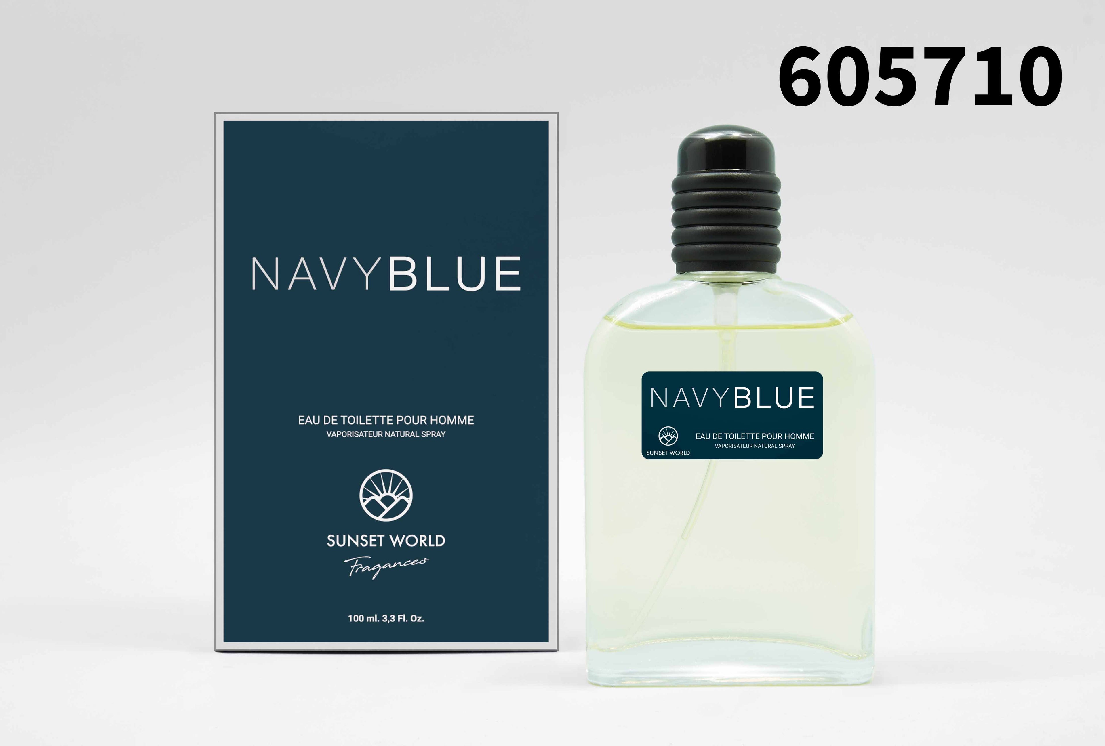 Perfume Sunset World Navy Blue de 100ml