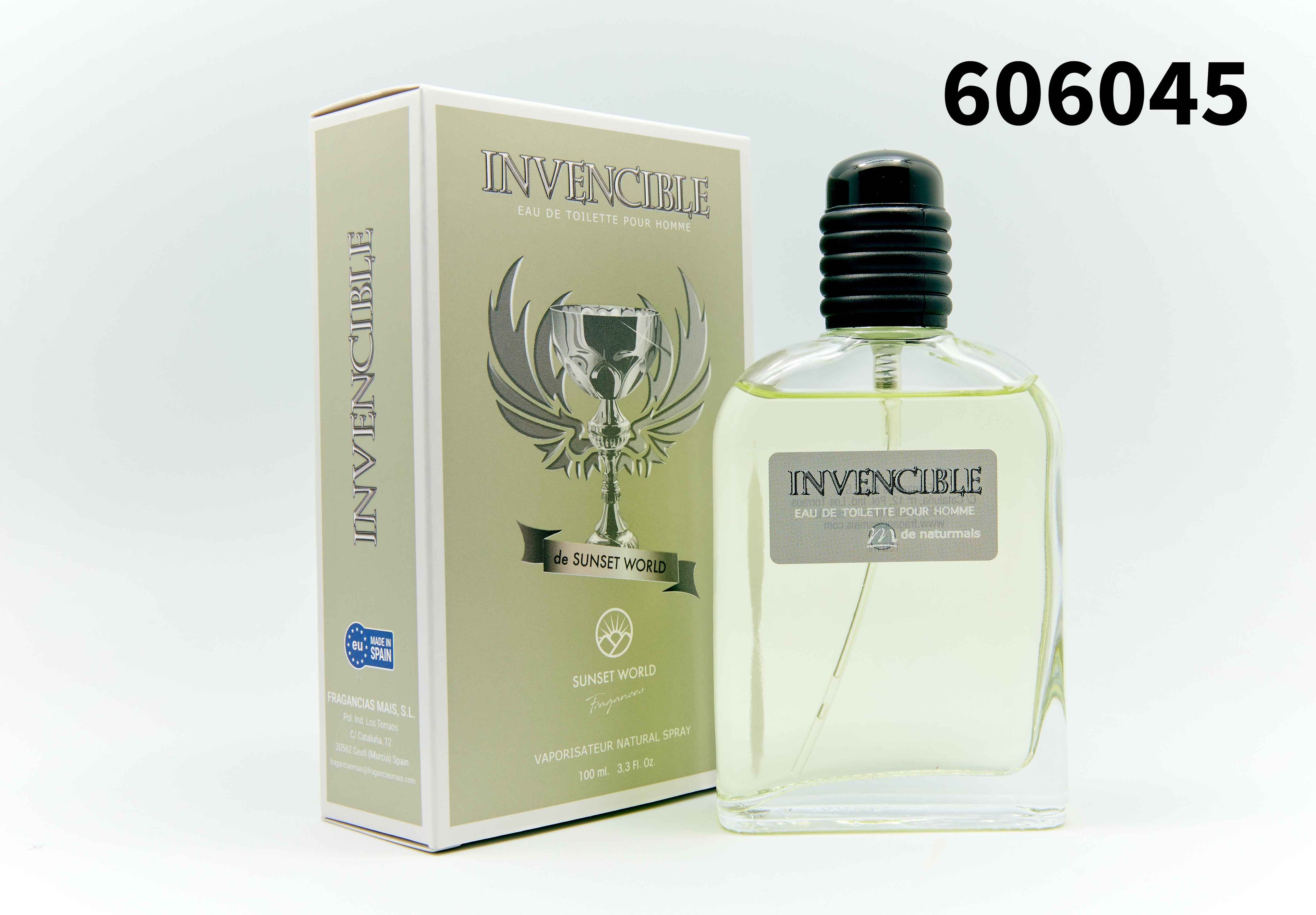 Perfume Sunset World Invictus de 100ml