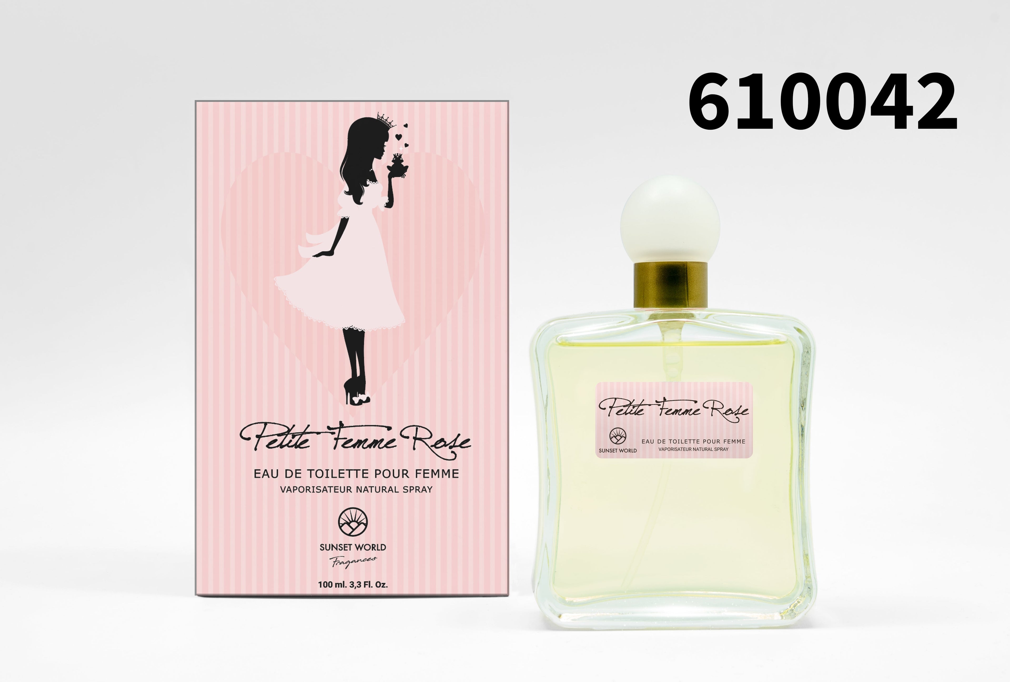 Perfume Sunset World Petite Femme Rose de 100ml