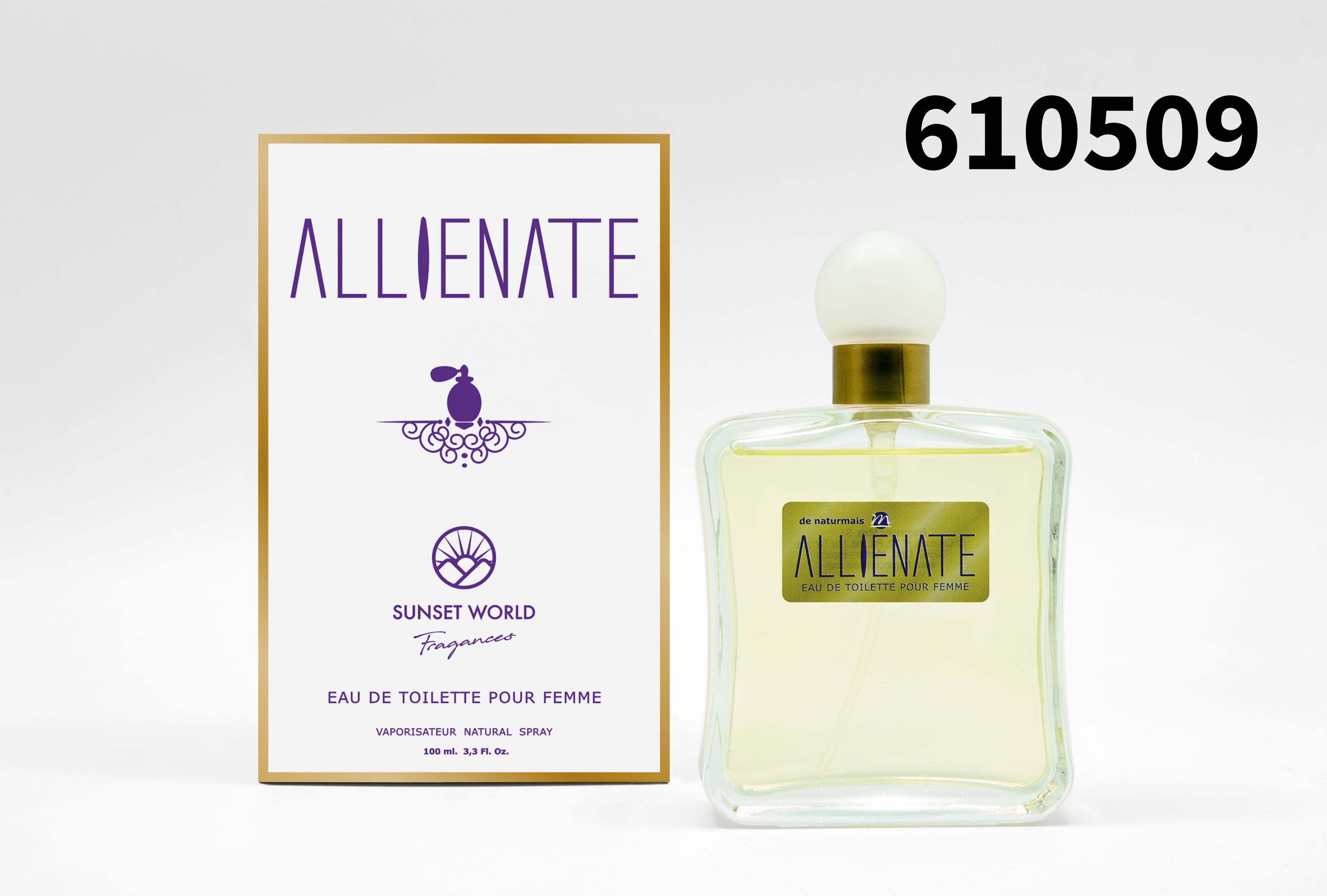 Perfume Sunset World Allienate de 100ml