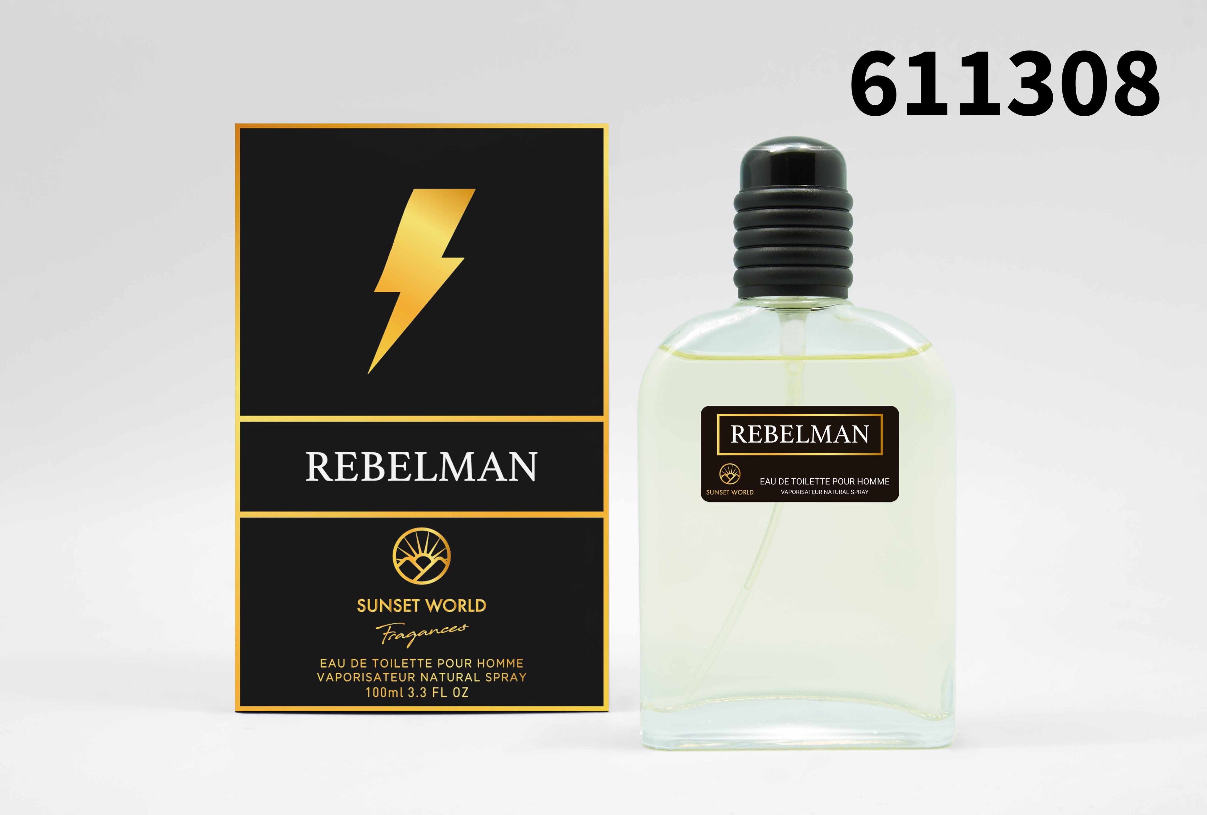 Perfume Sunset World Rebelman de 100ml