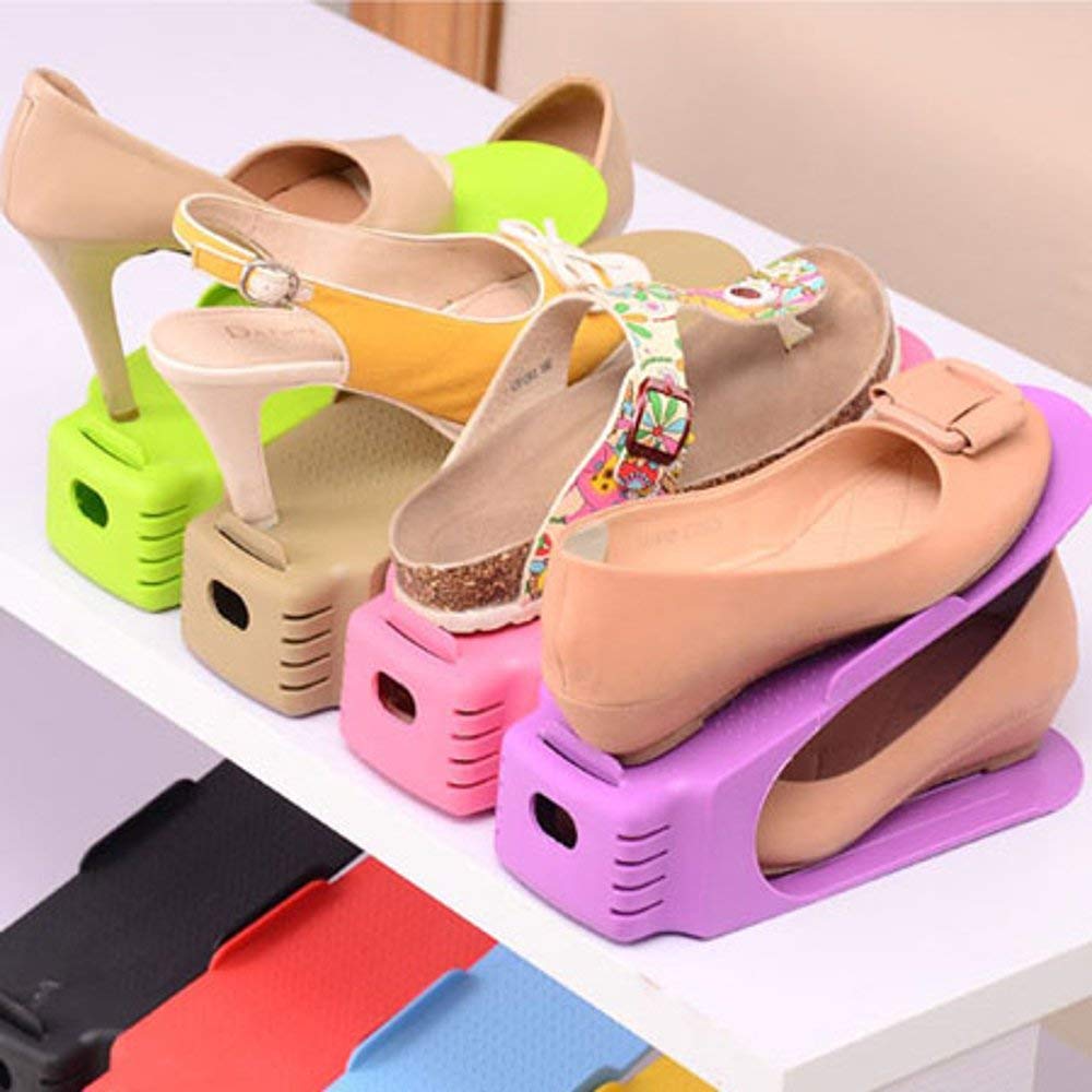 Organizador Ajustável para Sapatos (Conjunto 4 Peças)