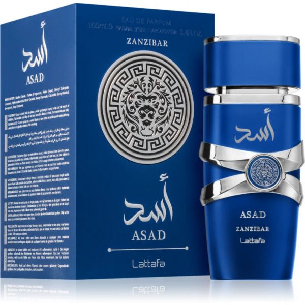 Perfume Lattafa Homem ASAD Zanzibar 100ML N.6