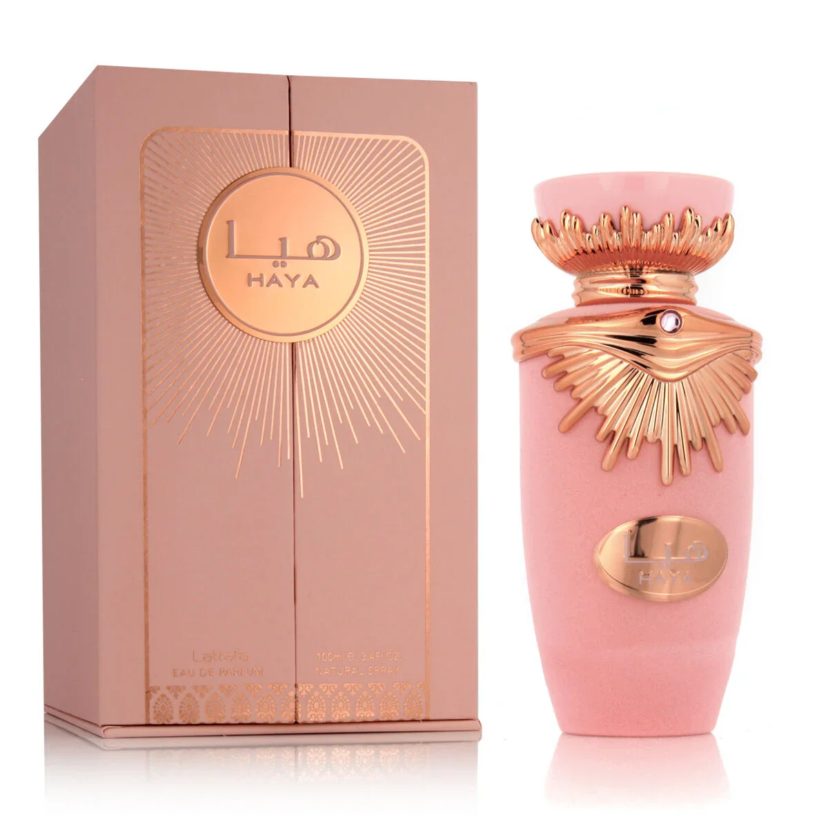 Perfume Lattafa Mulher Haya Pink 100ml