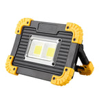 Foco de Trabalho LED Portátil com Suporte Dobrável