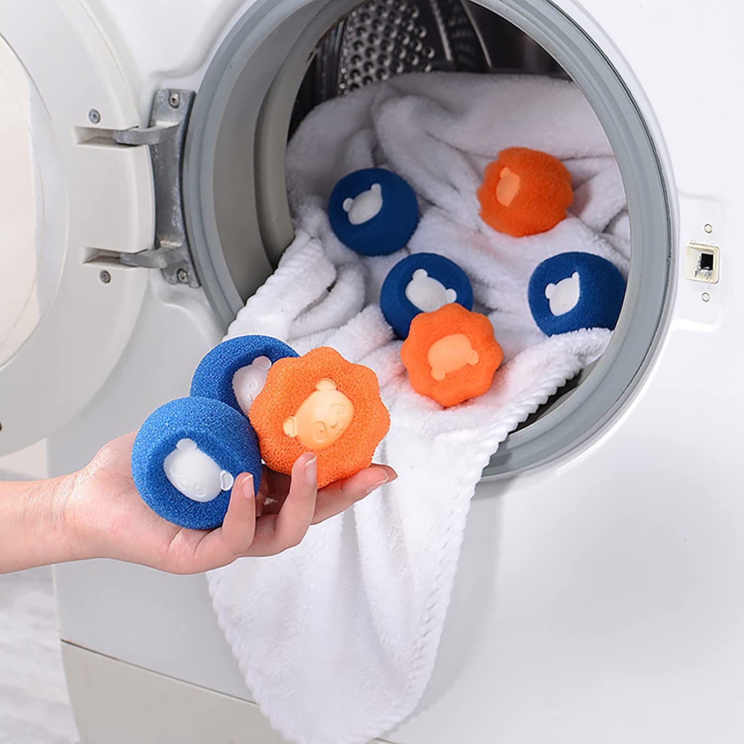 Bolas Removedoras de Pelo para Máquina de Lavar