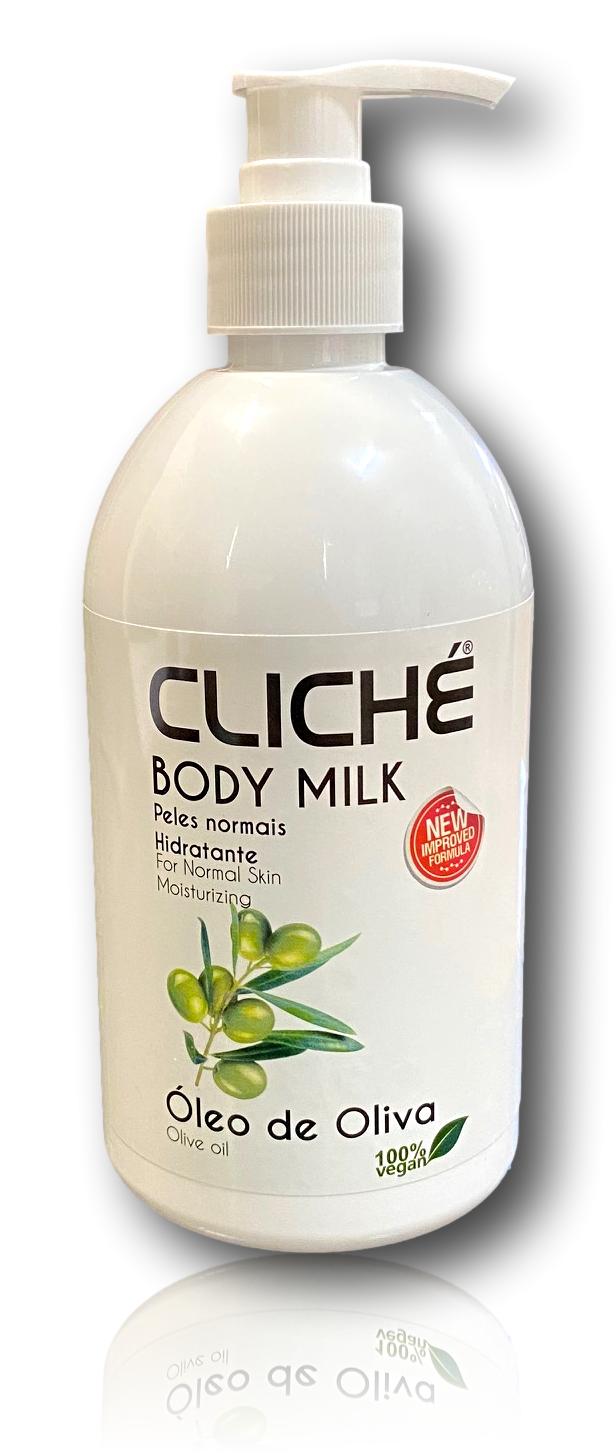 Creme Corporal Cliché Óleo de Oliva 500ml – Peles Normais