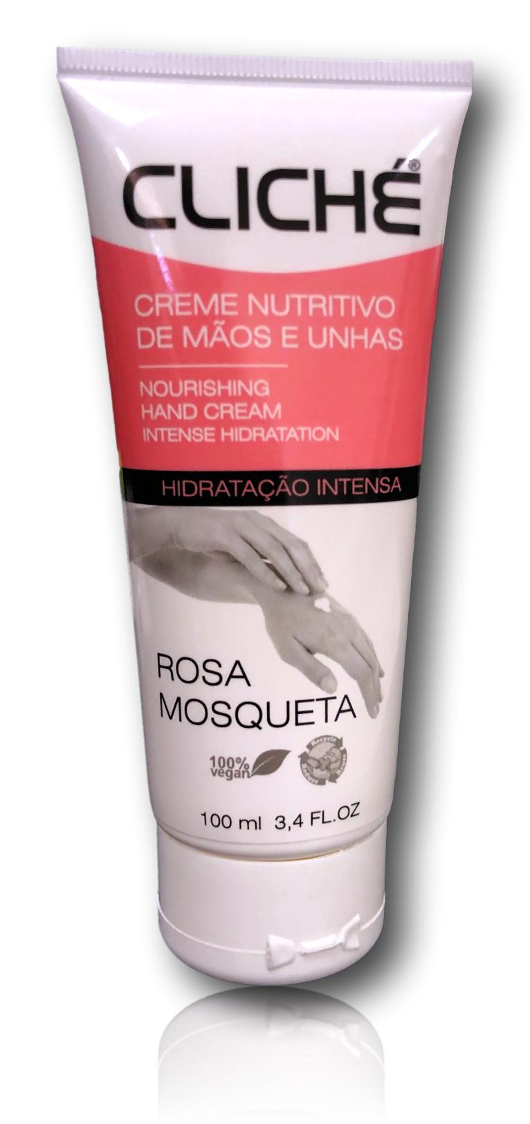 Creme de Mãos Cliché Hidratação Intensa Rosa Mosqueta 100ml