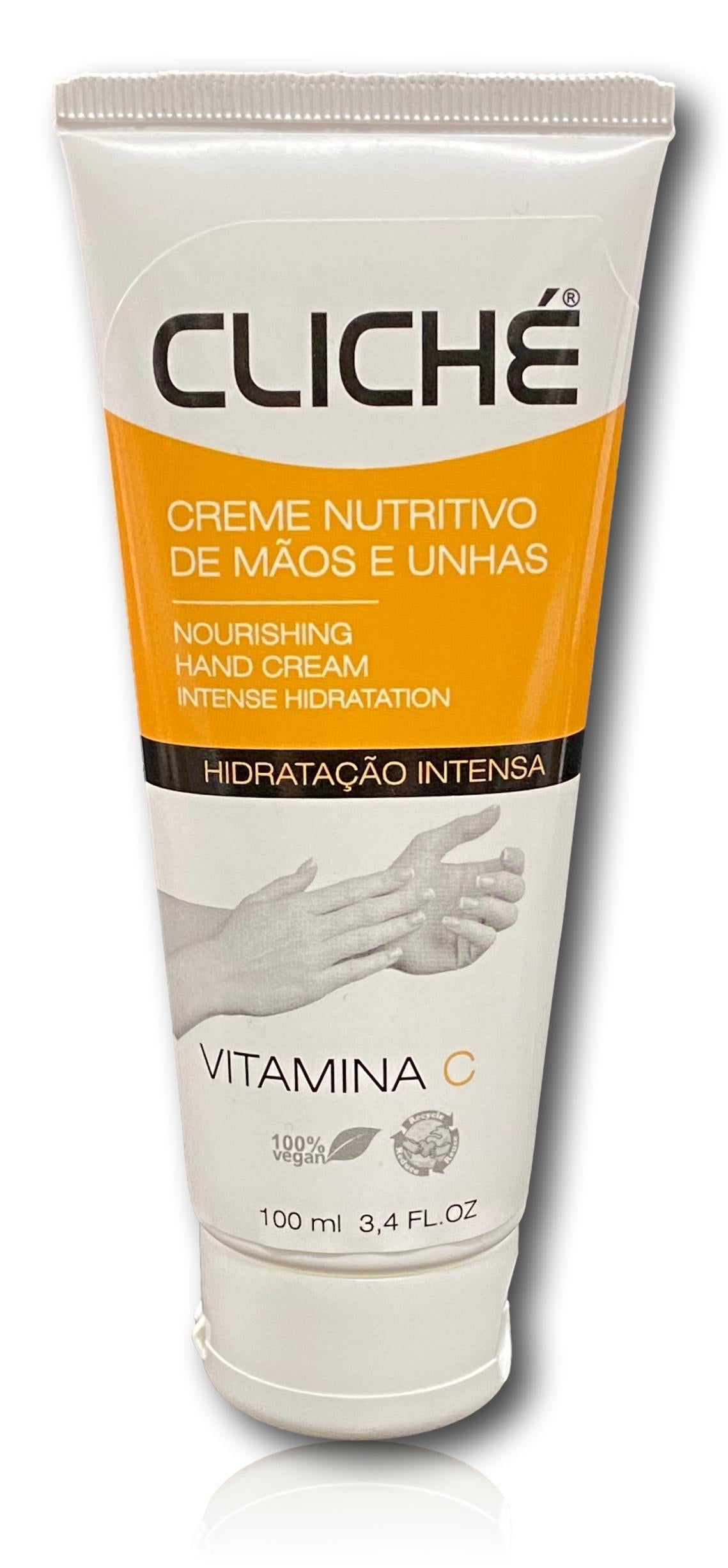 Creme de Mãos Cliché Hidratação Intensa Vitamina C 100ml