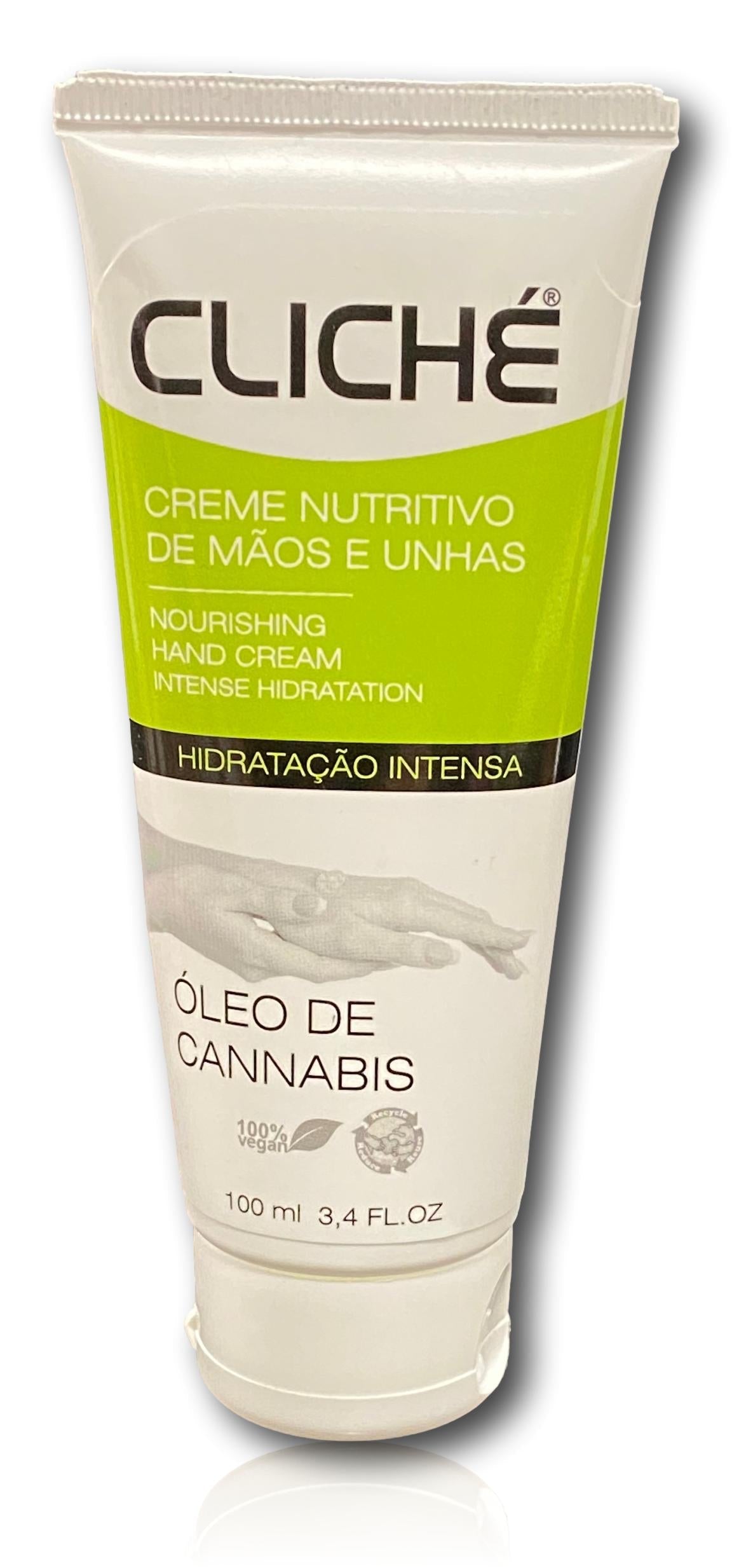 Creme de Mãos Cliché Hidratação Intensa Óleo de Oliva 100ml