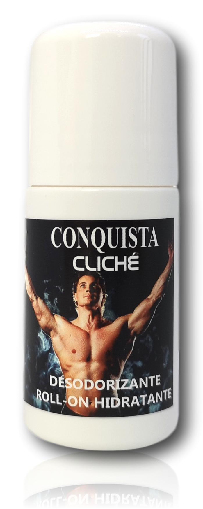 Desodorizante Roll-On Cliché Hidratante Conquista 50ml