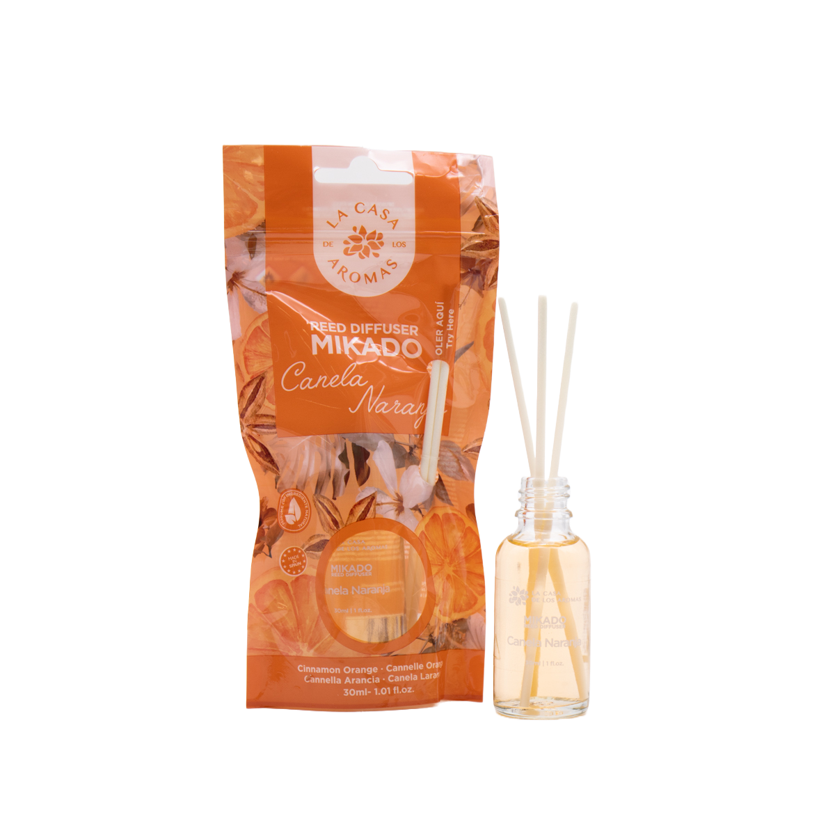 Mikado Saco Canela e Laranja de 30ml
