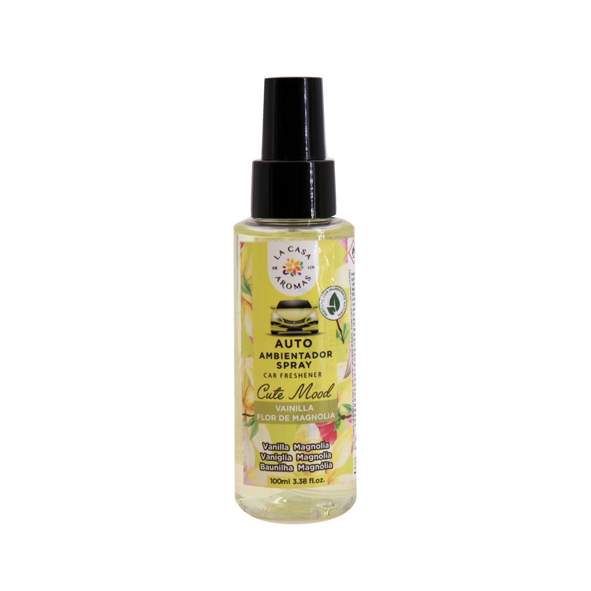Spray Ambientador para Carro Baunilha Magnolia de 100ml