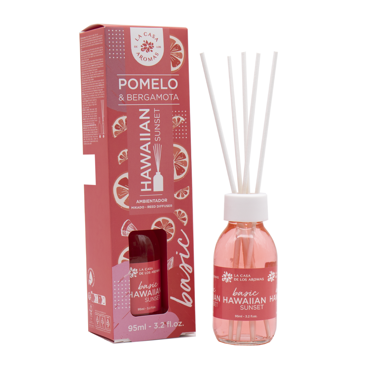 Mikado Basic Pomelo e Bergamota de 95ml