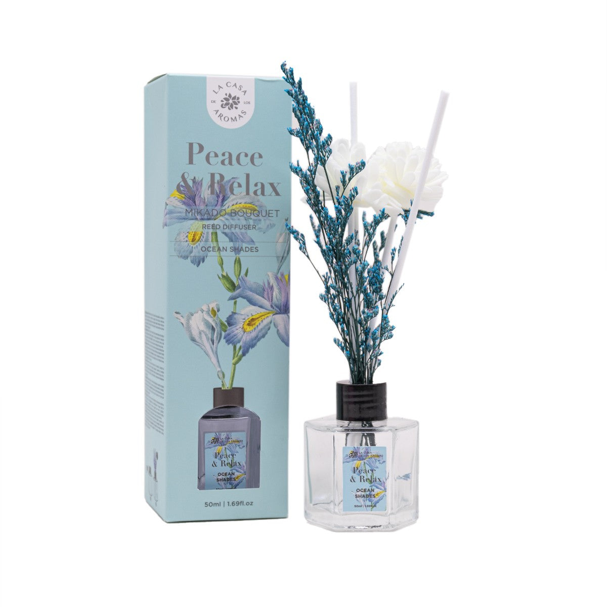 Mikado Bouquet Ocean Shades de 50ml - Peace & Relax