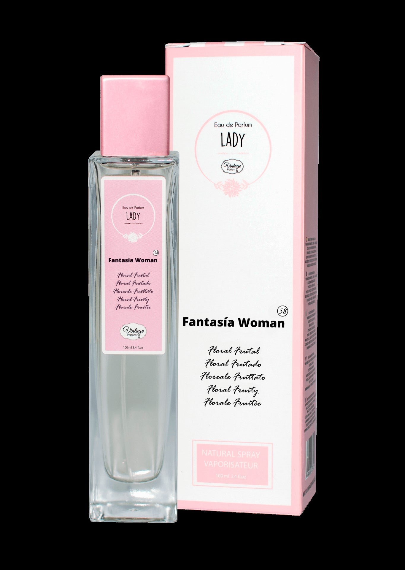 Perfume Vintage de Mulher nº58 de 100ml