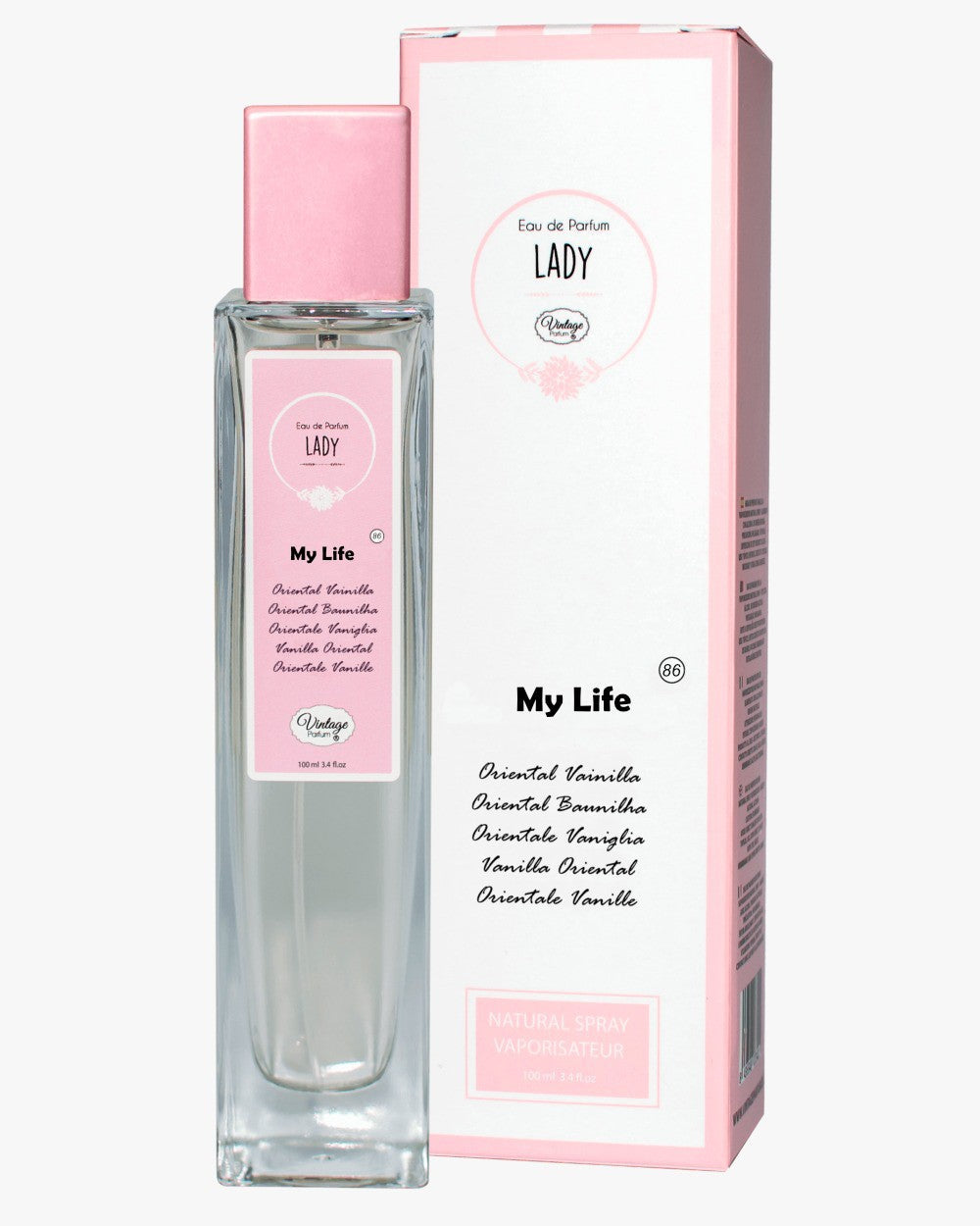 Perfume Vintage de Mulher nº86 de 100ml