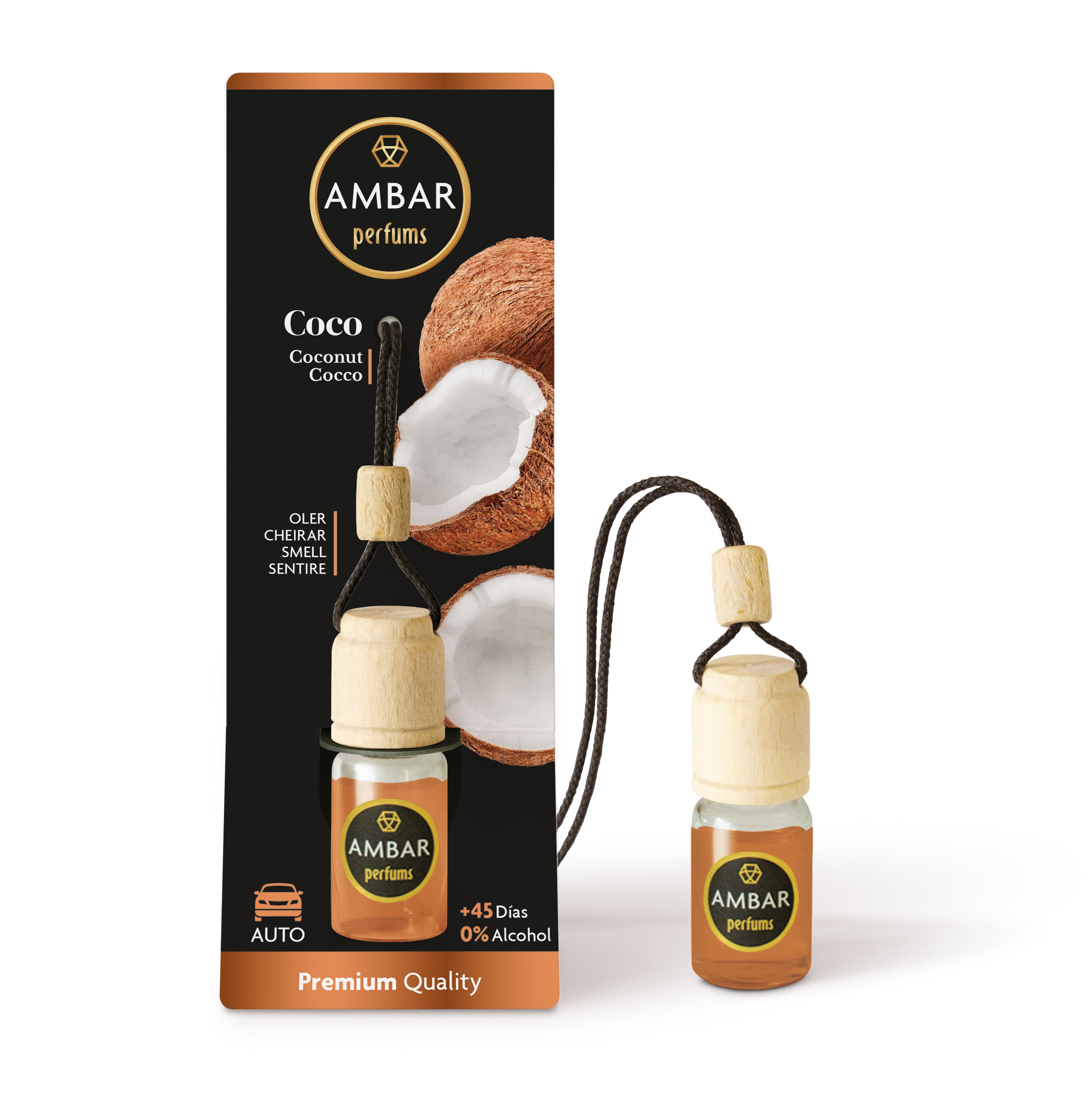 Cheiro de Carro Coco de 6.5ml