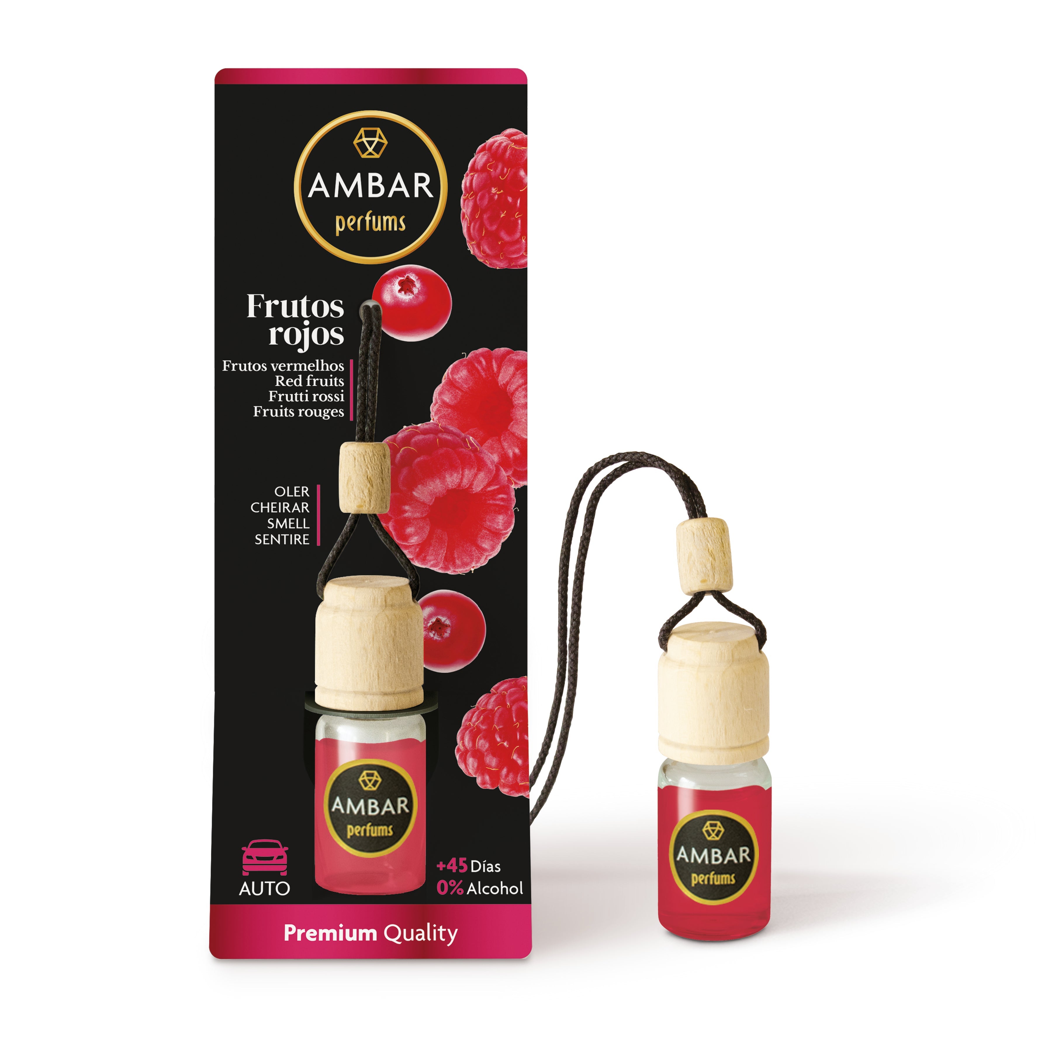 Ambientador de Carro Frutos Vermelhos de 6.5ml