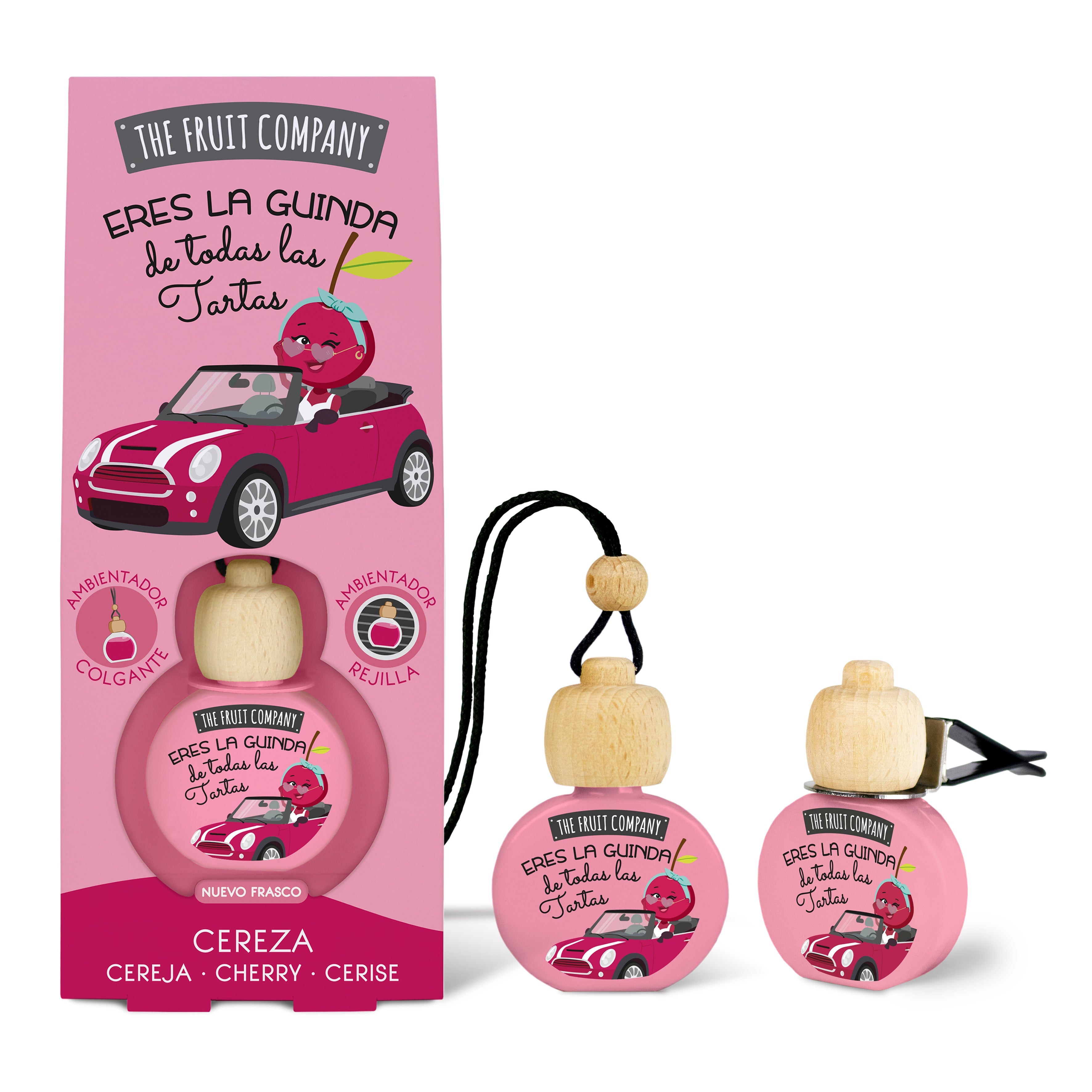 Ambientador de Carro Cereja de 5ml