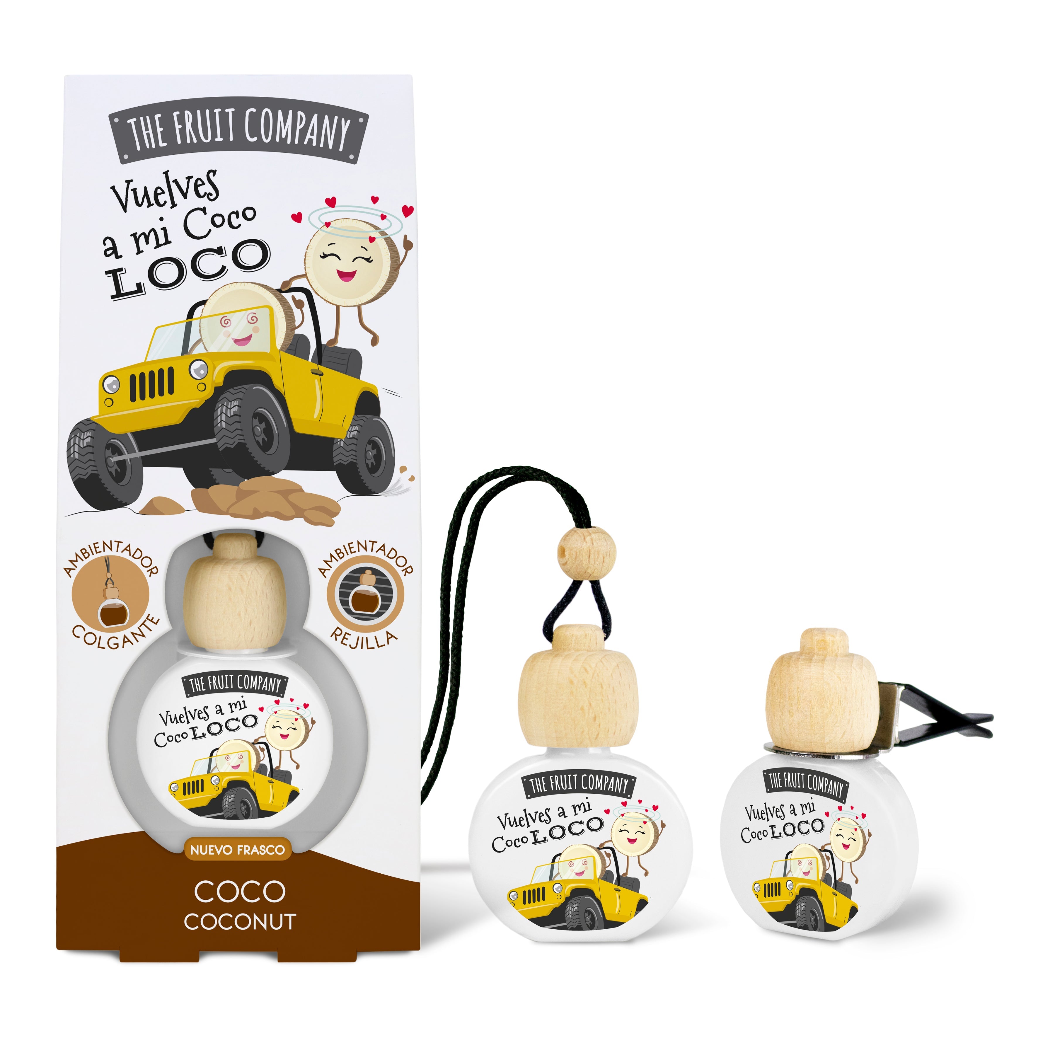 Ambientador de Carro Coco de 5ml