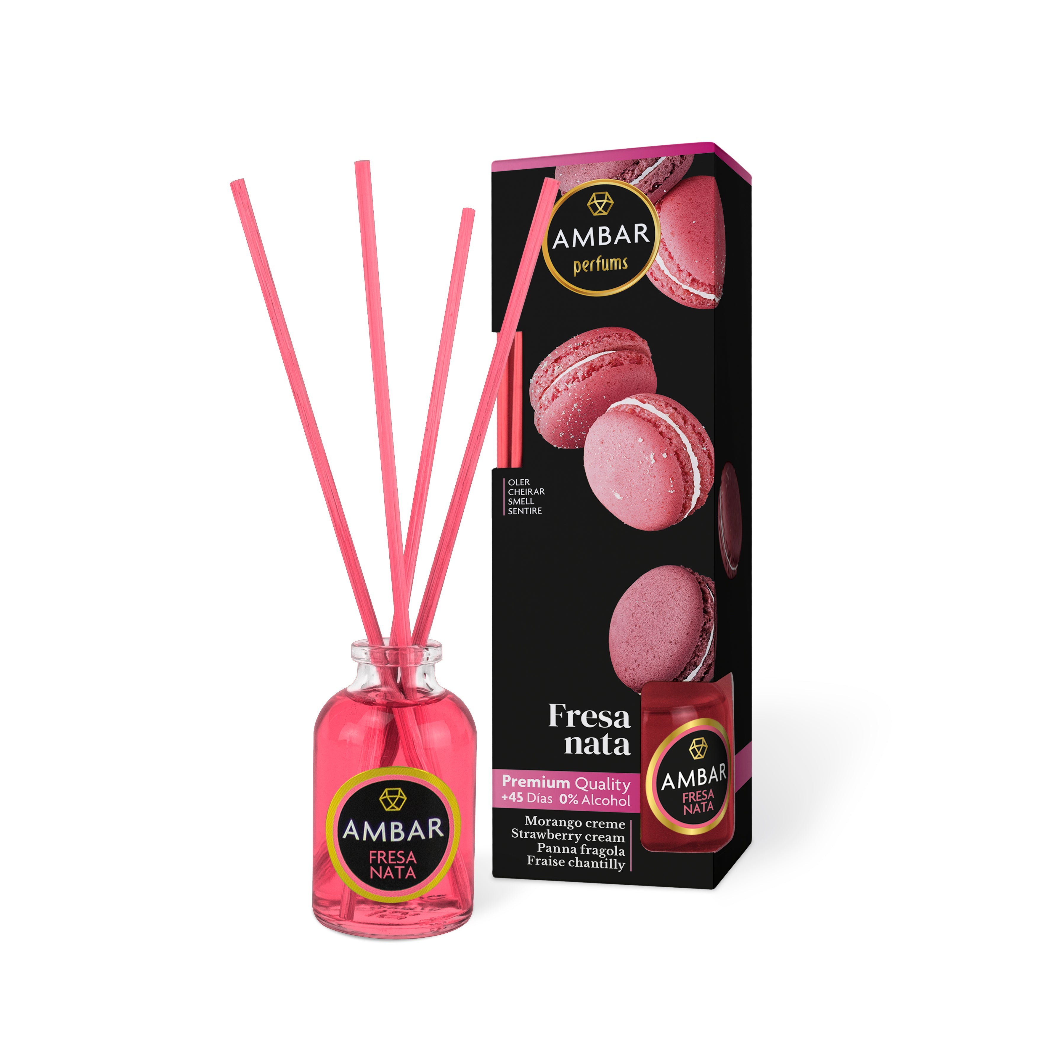 Mikado Creme de Morango de 30ml