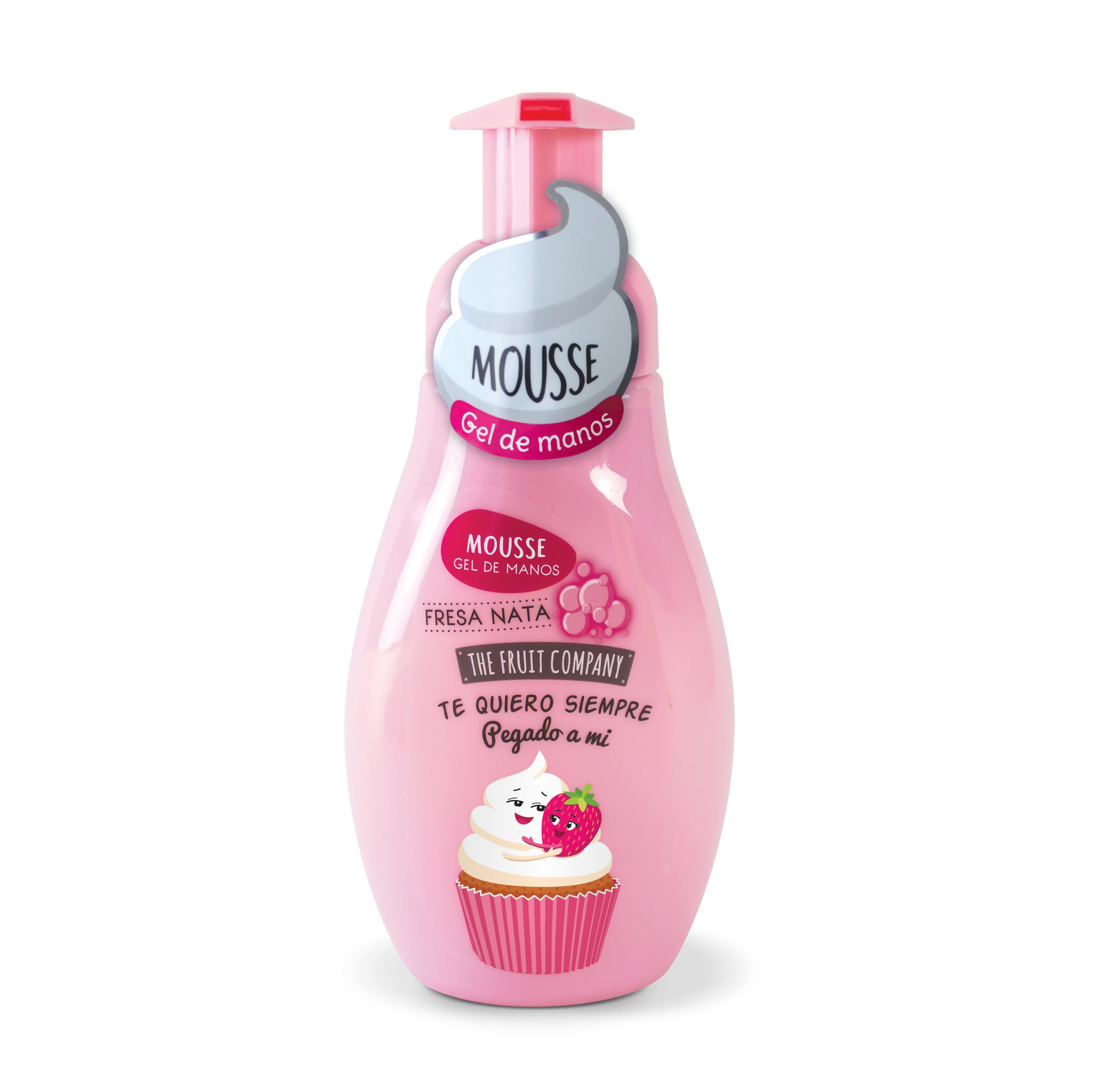 Espuma de Mao Creme de Morango de 250ml