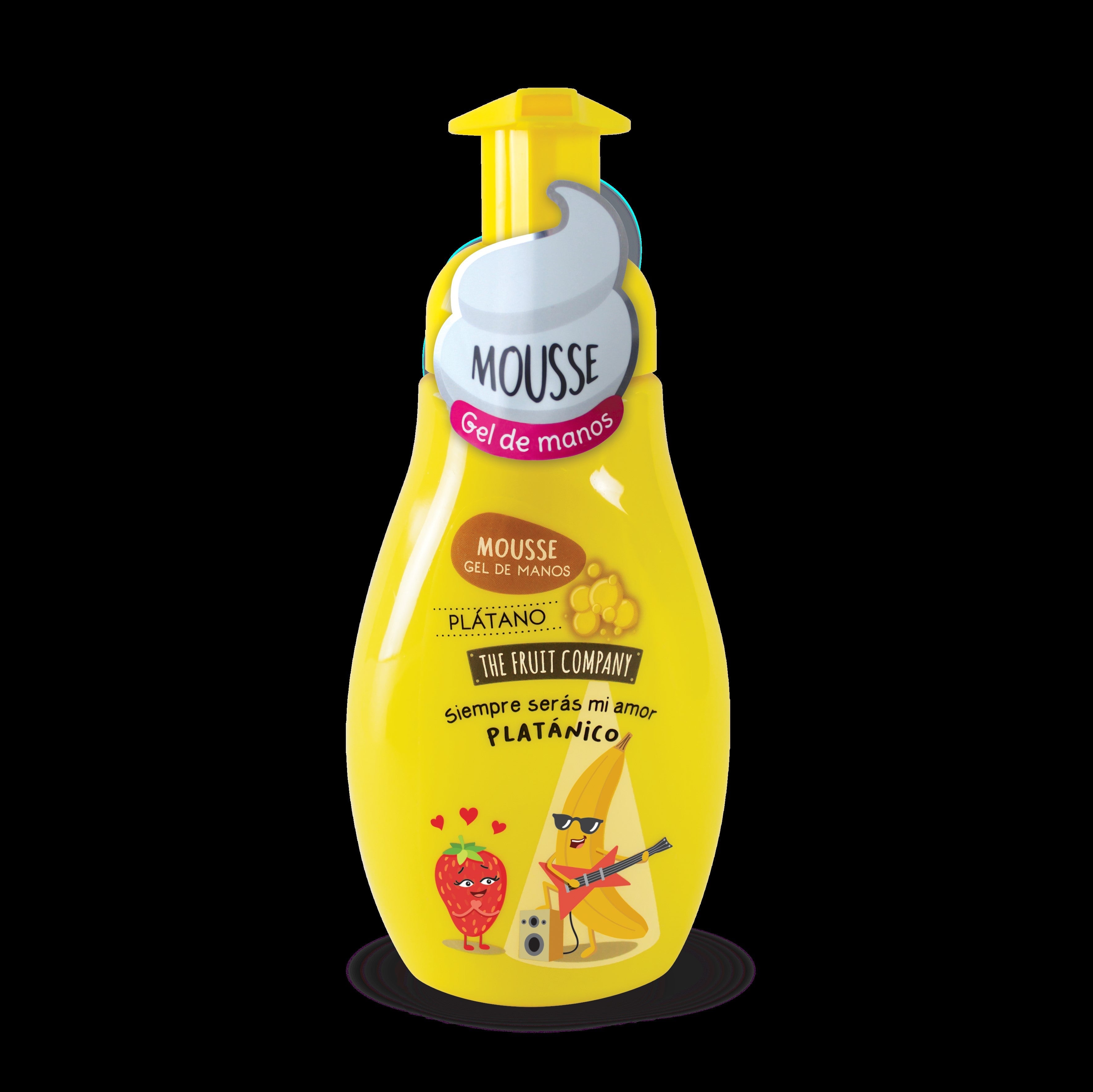 Espuma de Mao Banana e Morango de 250ml