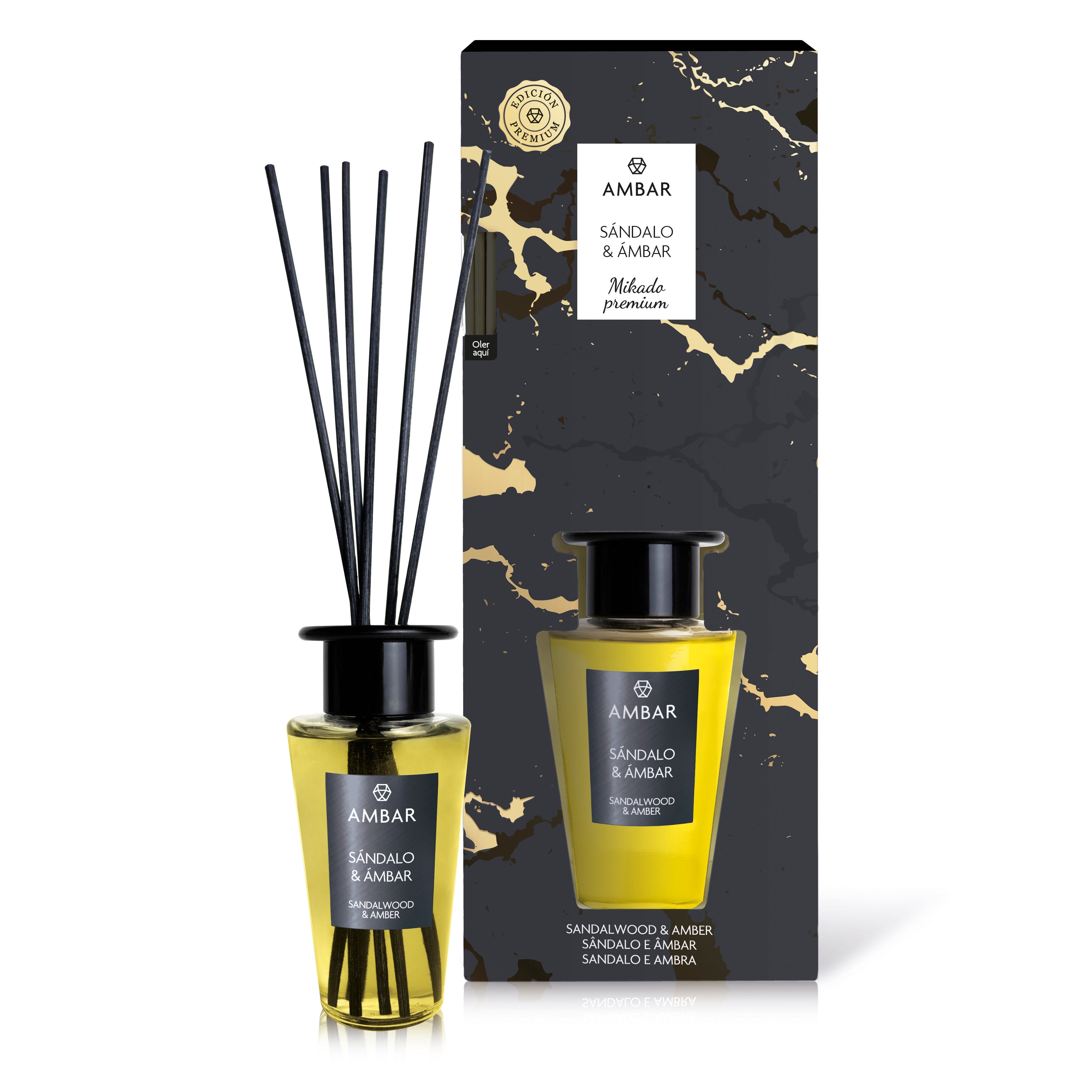 Mikado Premium Sândalo e Âmbar 85ml