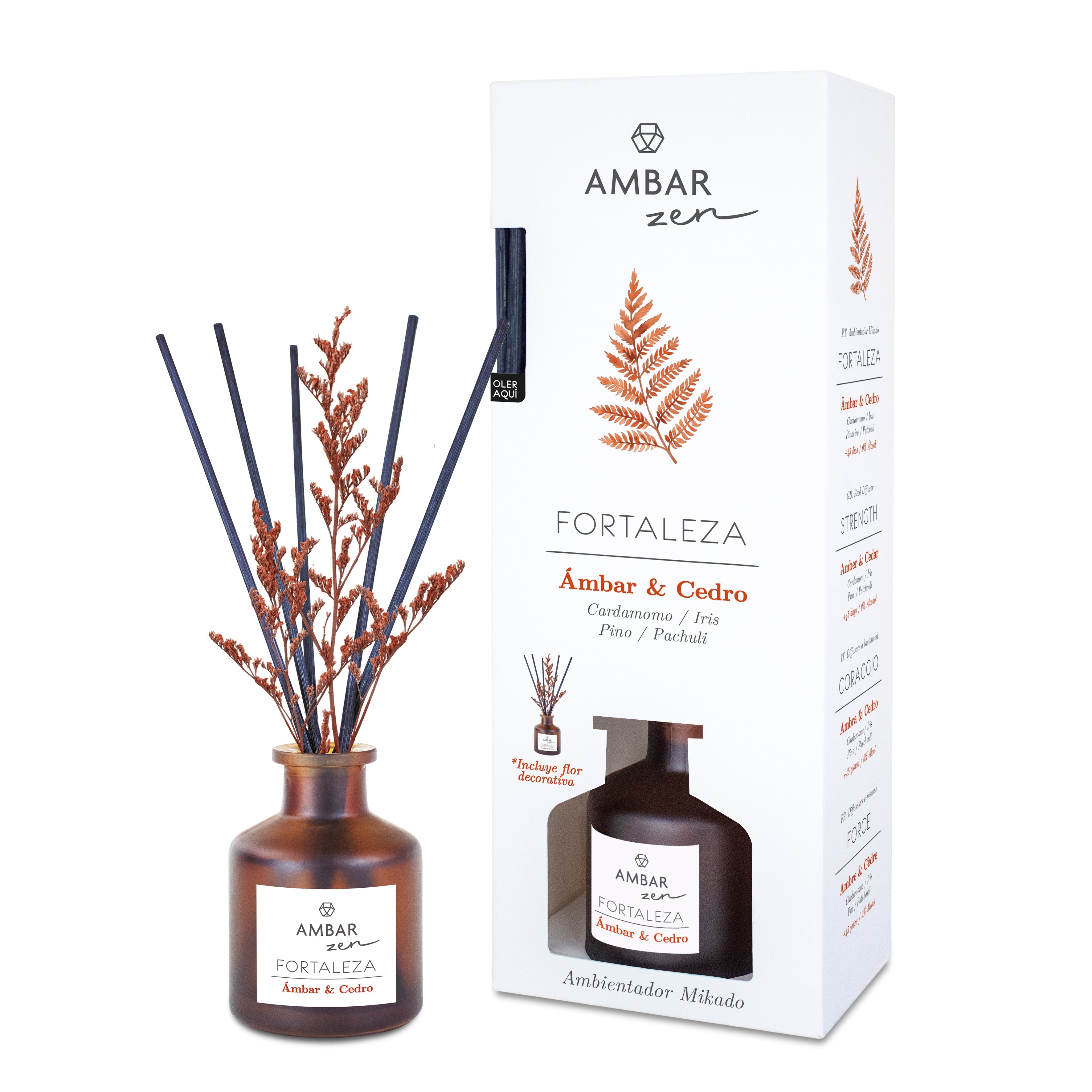 Mikado Zen Ambar e Cedro de 40ml