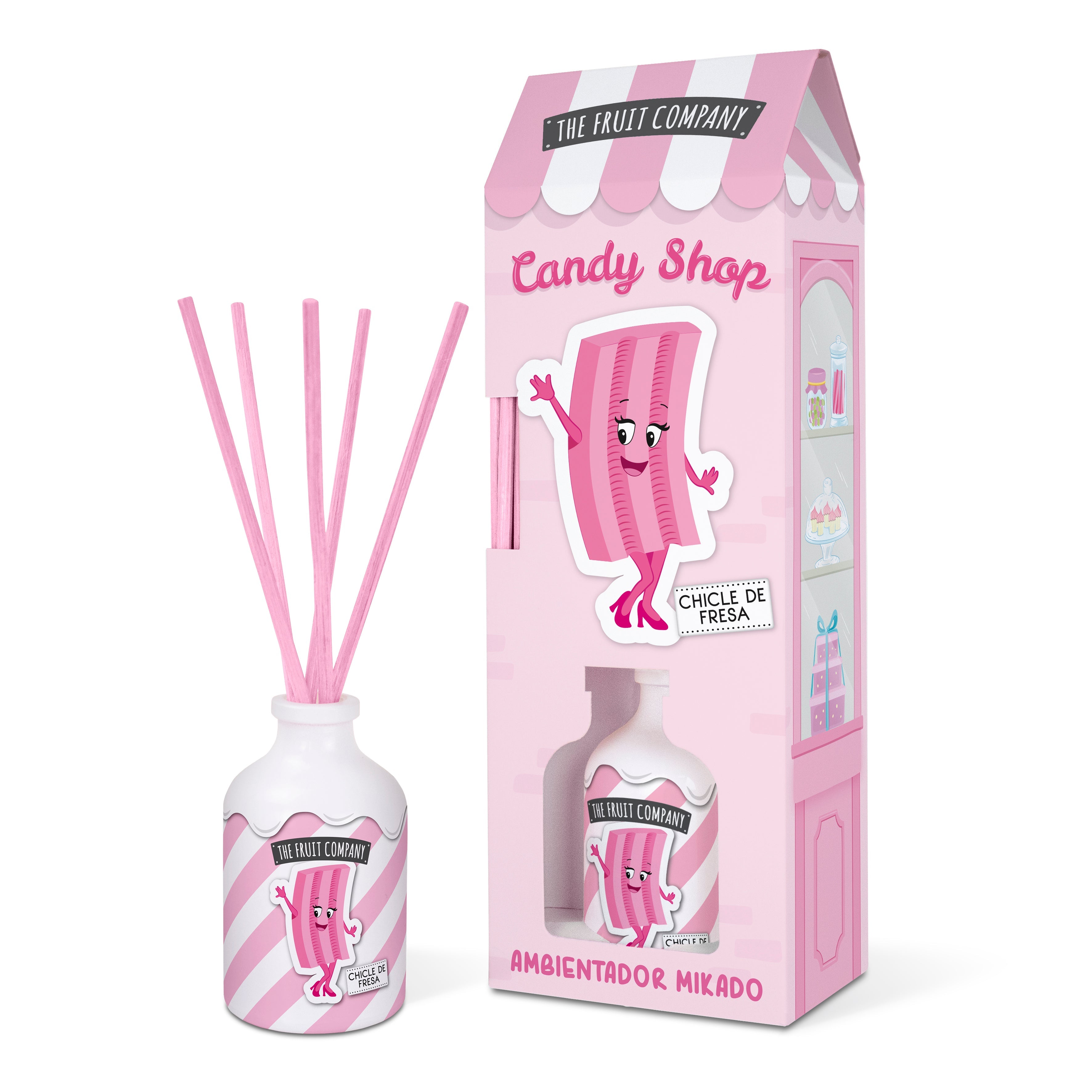 Mikado Candy Chicla de Morango de 40ml