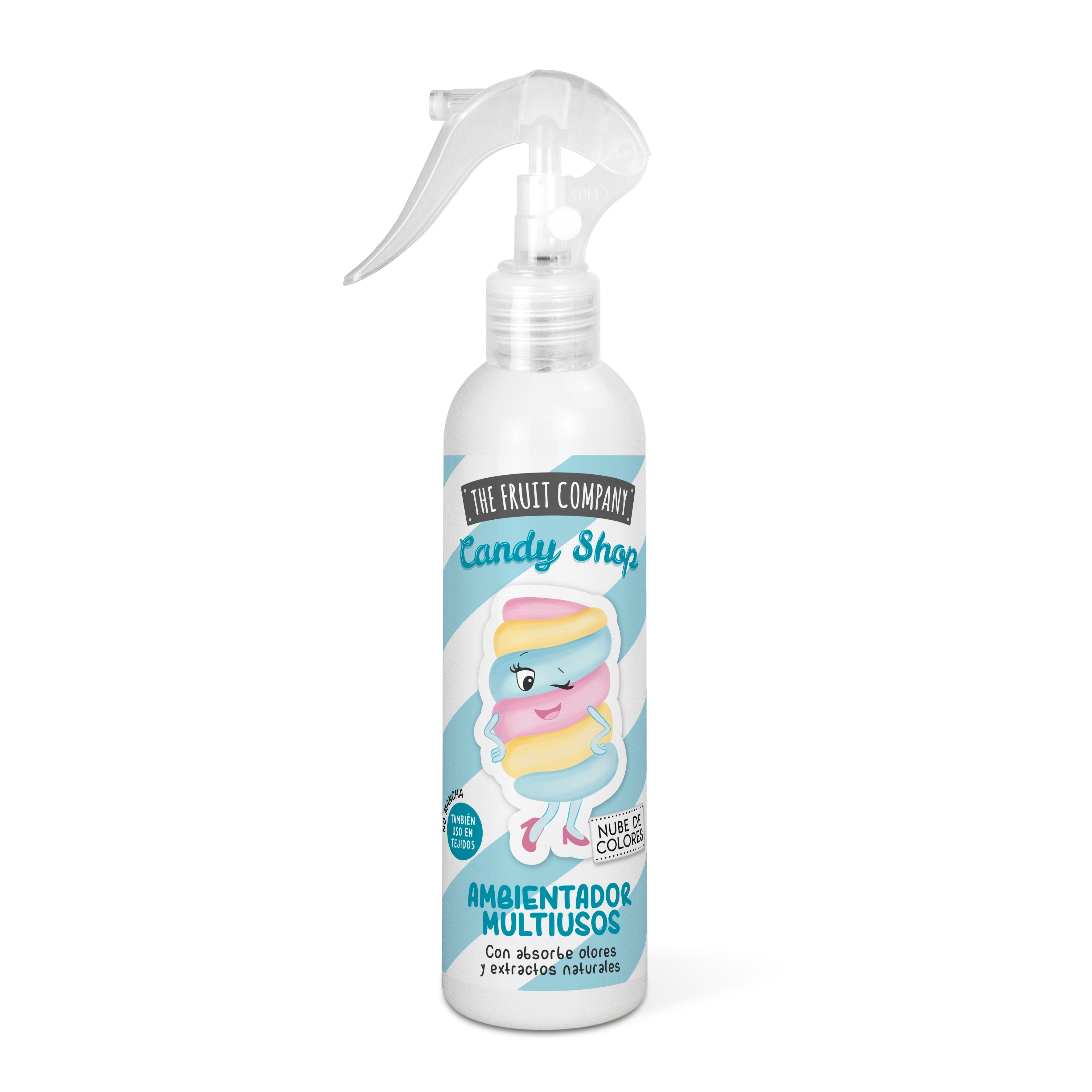 Spray Ambientador Candy Marshmallow Colorido de 200ml