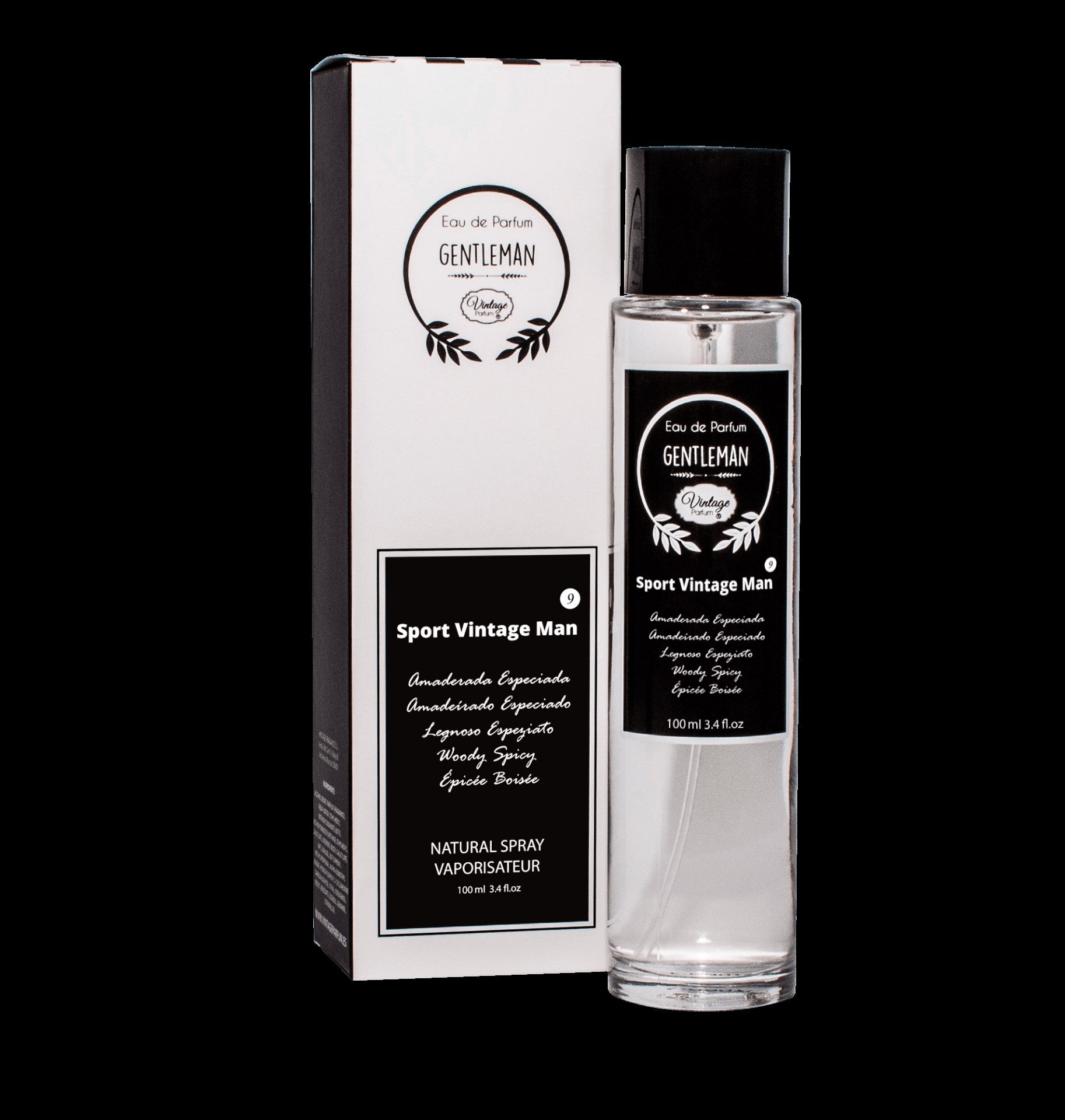 Perfume Vintage de Homem nº9 de 100ml