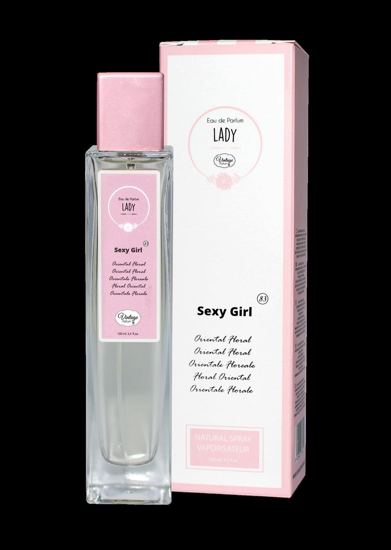 Perfume Vintage de Mulher nº83 de 100ml