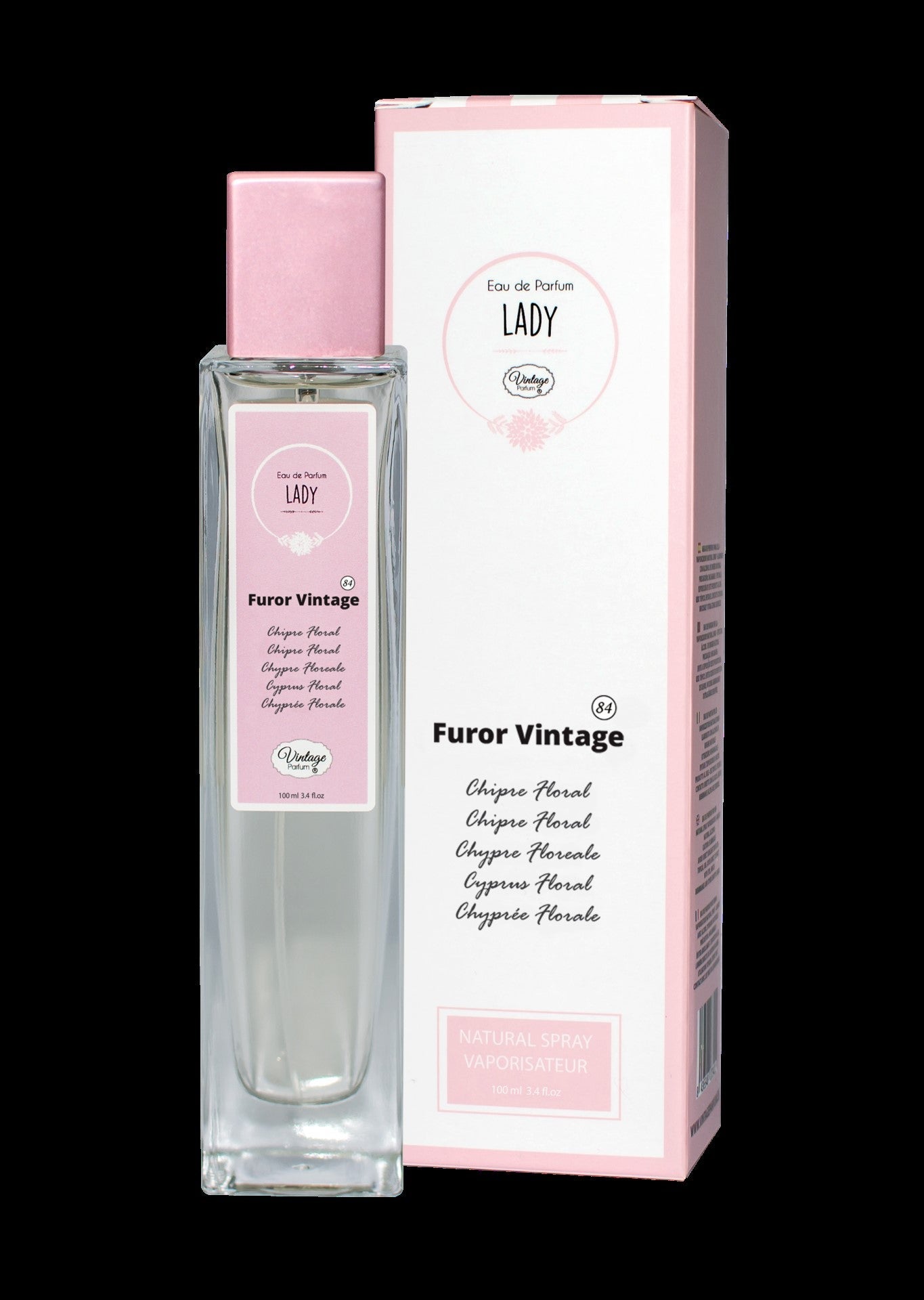 Perfume Vintage de Mulher nº84 de 100ml