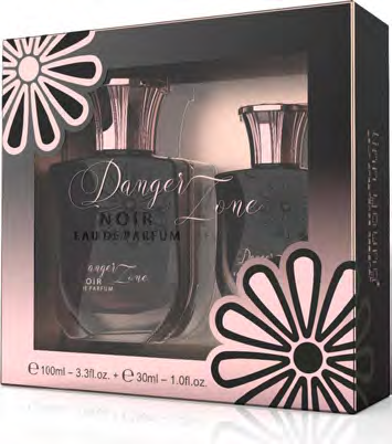Coffret Perfume Danger Zone Noir EDP 100ml + 30ml