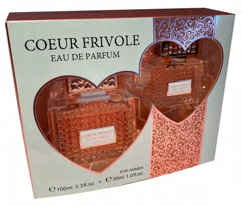 Coffret Perfume Coeur Frivole EDP 100ml + 30ml