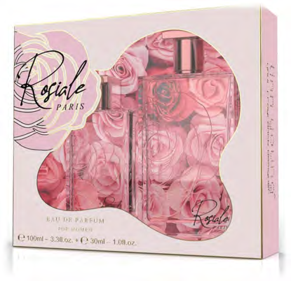 Coffret Perfume Rosiale Paris EDP 100ml + 30ml