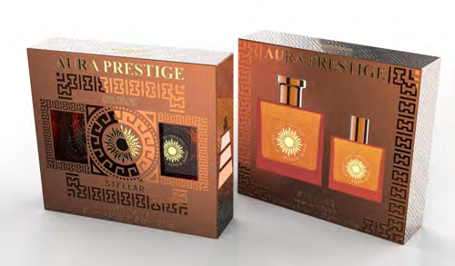Coffret Perfume Aura Prestige Stellar EDT 100ml + 30ml