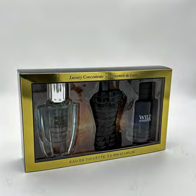 Coffret Perfume The Luxury Gift Set Collection EDT 3 x 30ml – Ref. A44LYM-S101