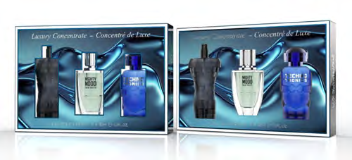 Coffret Perfume The Luxury Gift Set Collection Men EDT 3 x 30ml – Ref. A44LYM-S102
