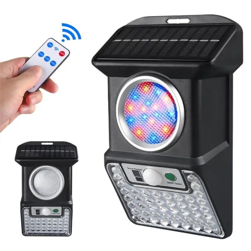 Luz Solar de Segurança com LED RGB e Sensor de Movimento CB-S8019
