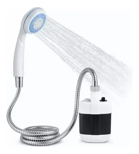 Chuveiro Portátil Elétrico para Campismo e Exterior