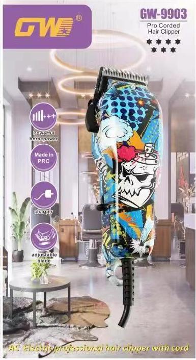 GW Máquina de Cortar Cabelo Profissional com Fio GW-9903