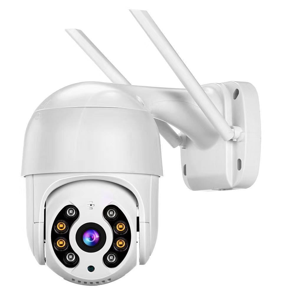 Camera PTZ Exterior Dome WIFI Dual Antena com Visão Noturna Colorida JT-8176