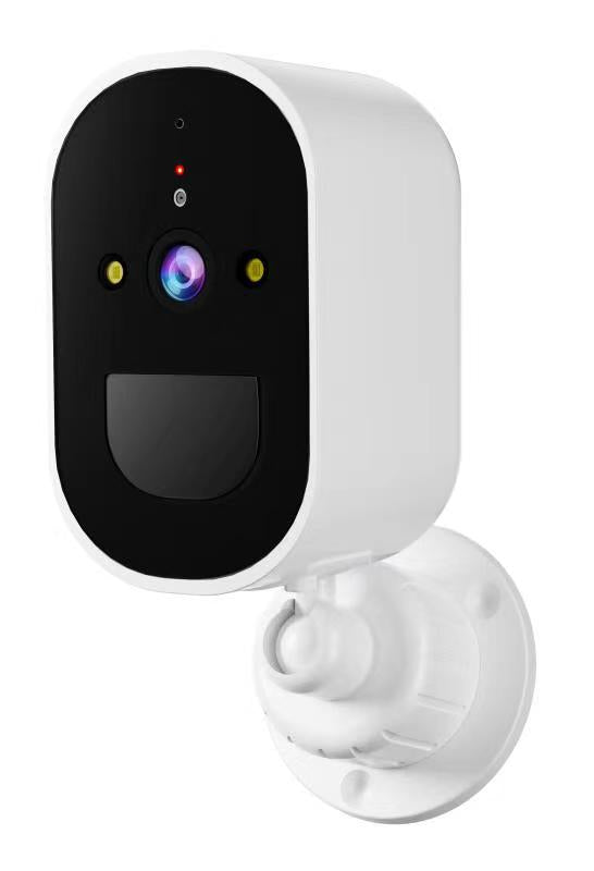 Camera de Vigilância WIFI Recarregável com Sensor PIR e Visão Noturna Colorida