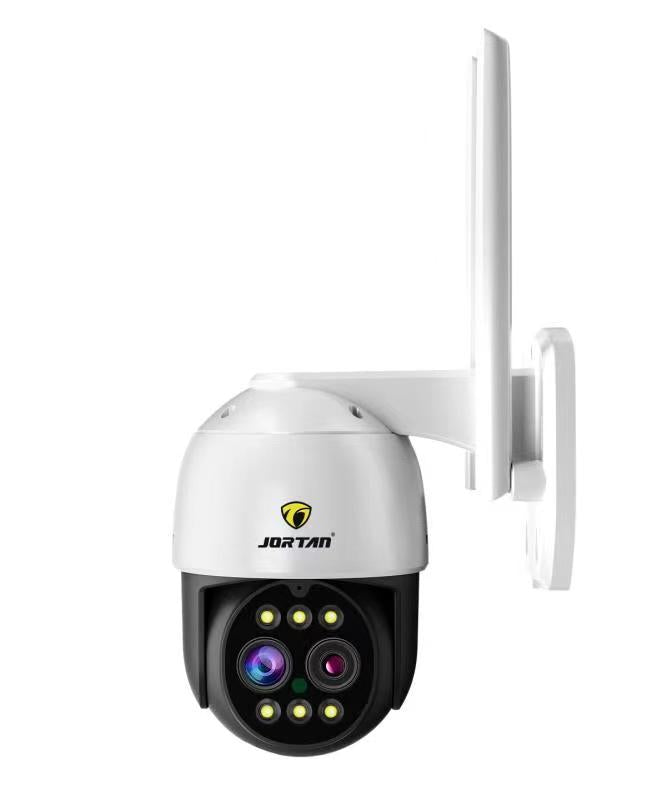 Camera PTZ Exterior Dual Lens WIFI JORTAN com Zoom e Visão Noturna JT-8186