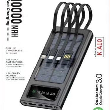 Power Bank Solar BOVJU K-A10 10000mAh