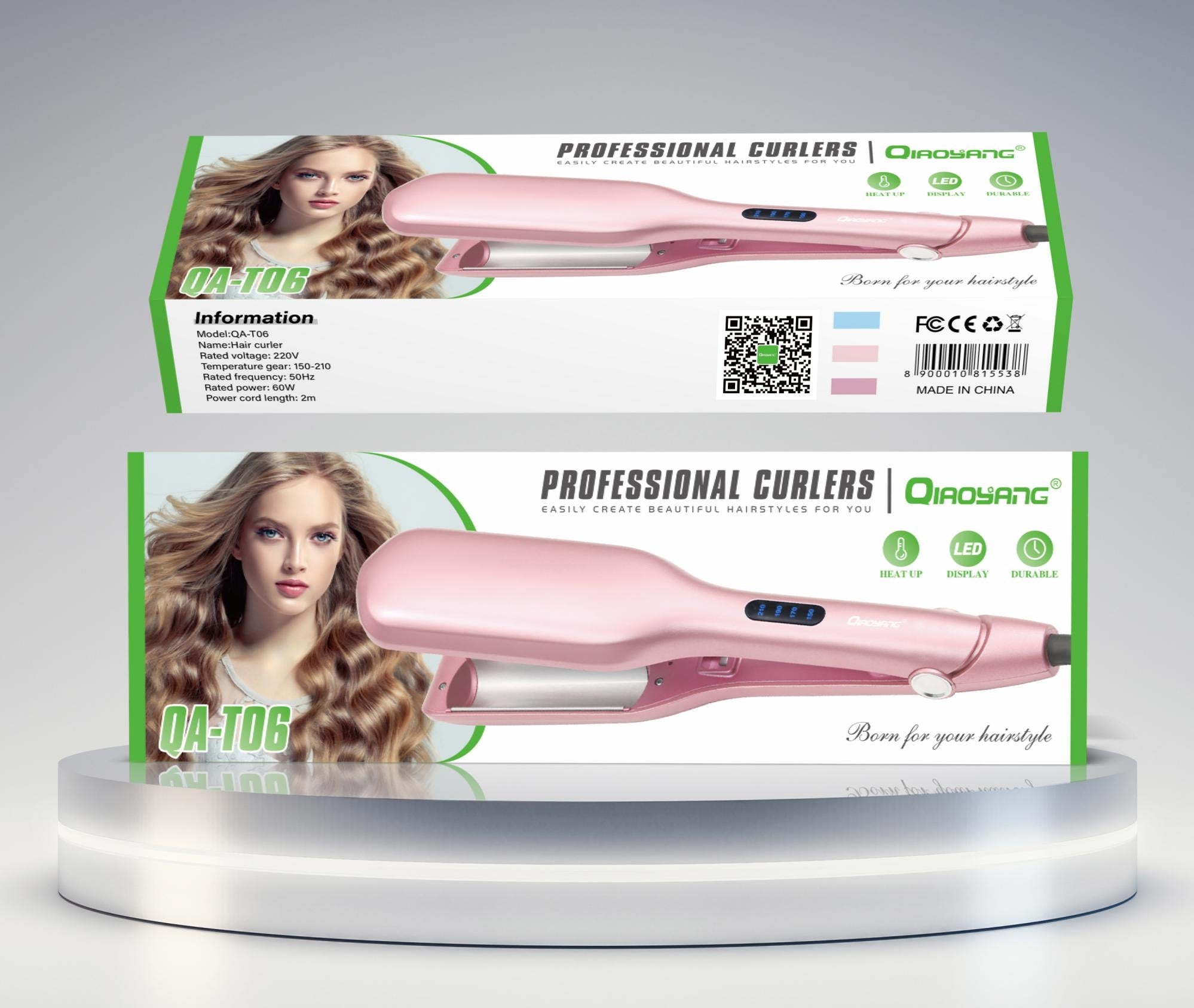 Modelador de Caracois Profissional Qiaoyang QA-T06 66W
